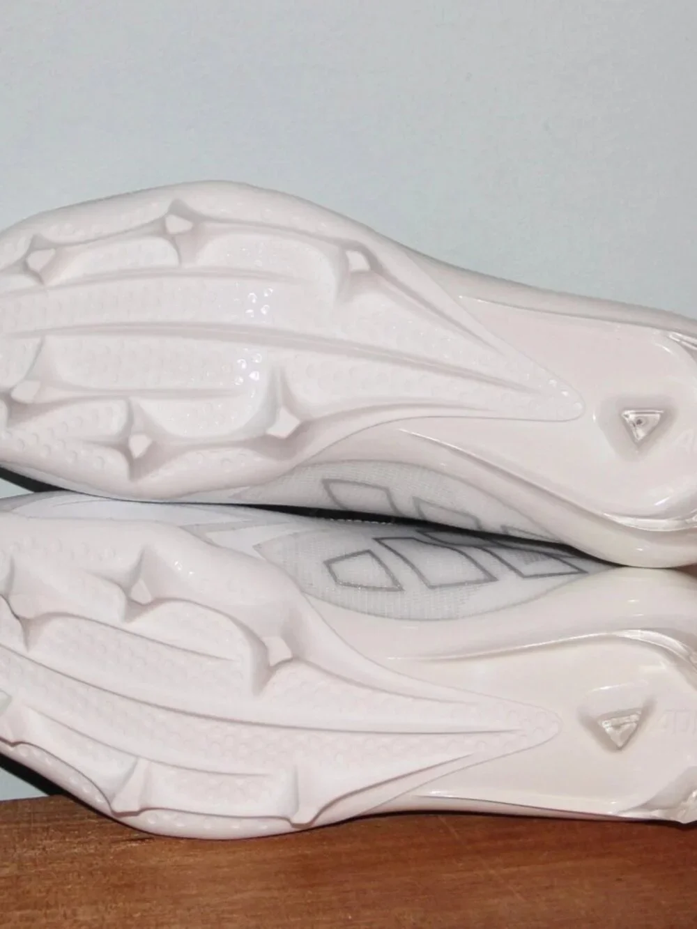 Adidas Adizero Electric Football Cleats White Silver Chrome Men’s Size 10 IE6286